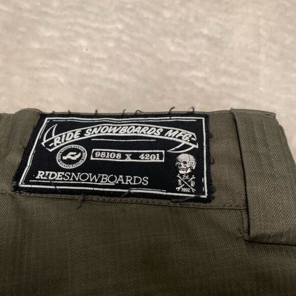 Ride Snowboards MFG Mens Gray Polyester Pants‎ Size Small - Picture 9 of 9